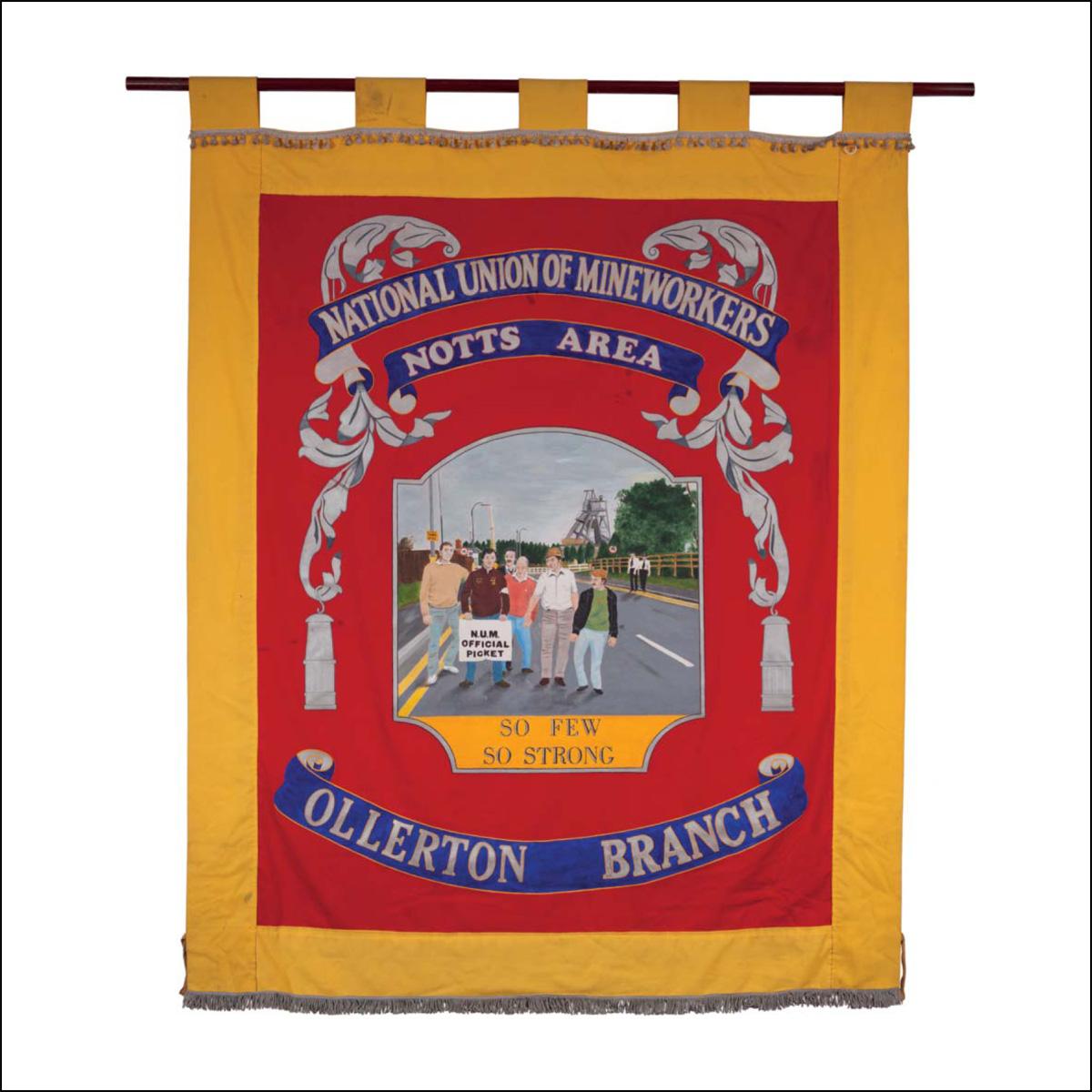 Banners of Nottinghamshire Area of the NUM presentation pack Past Pixels